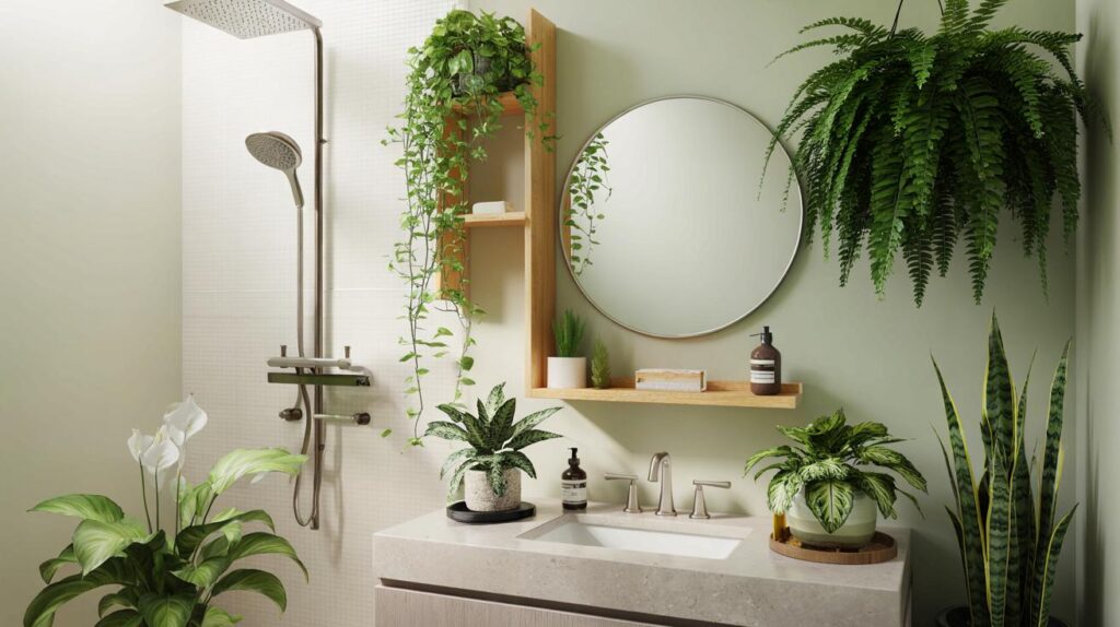 Banheiro com ar mais puro e bonito: 7 plantas fáceis que você consegue cuidar hoje mesmo