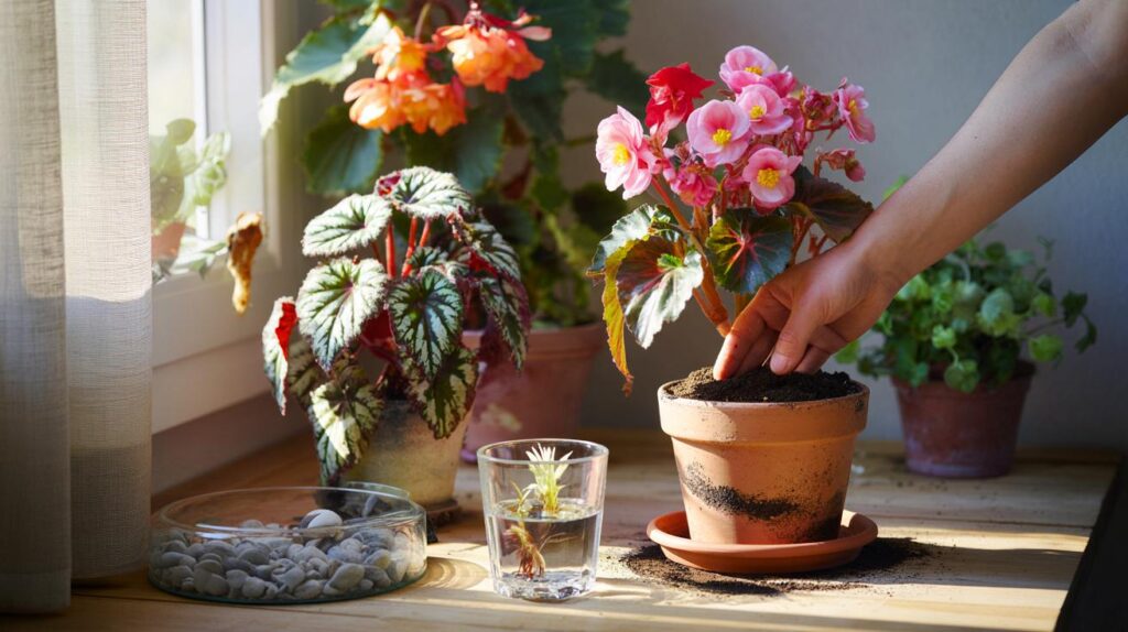 Begônias o ano todo: você erra na rega? 7 passos práticos e baratos para florir sua casa hoje