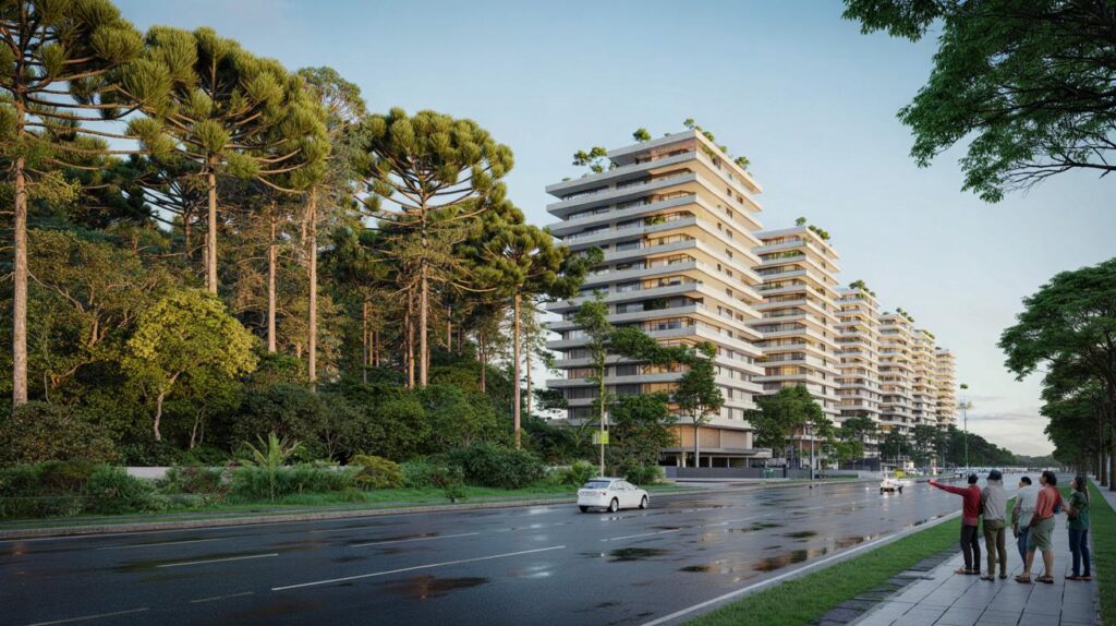 Bosque da Copel em risco? 5 torres de 8 andares e preços de R$ 8 mi: o que você acha em Curitiba
