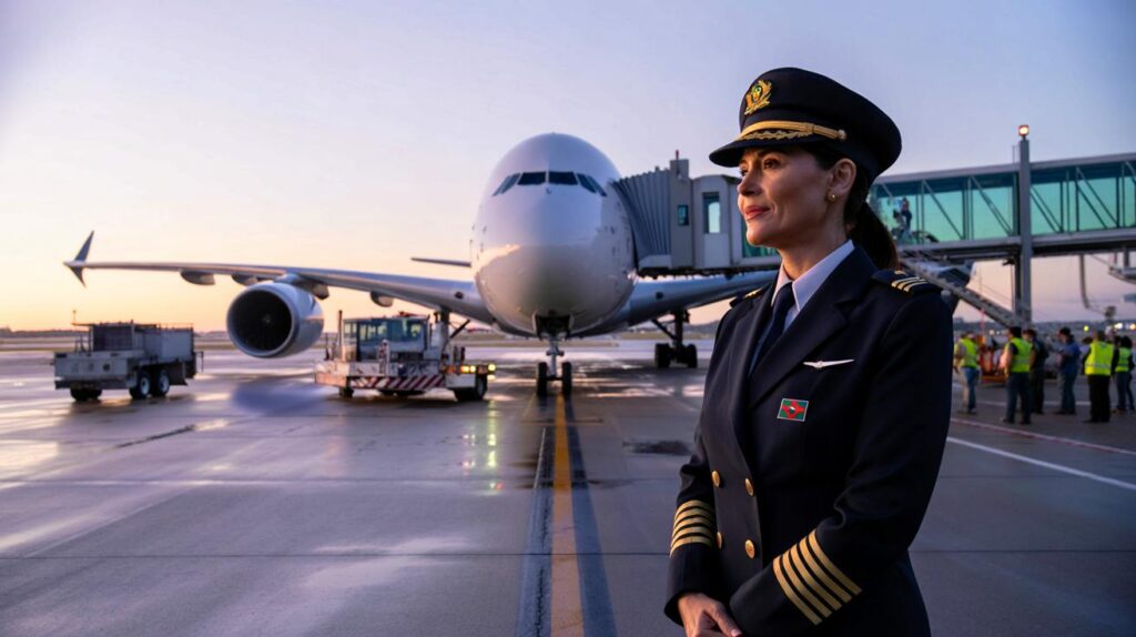Brasileira no comando do Airbus A380: você confiaria 853 vidas a quem guia um gigante de 7 andares?
