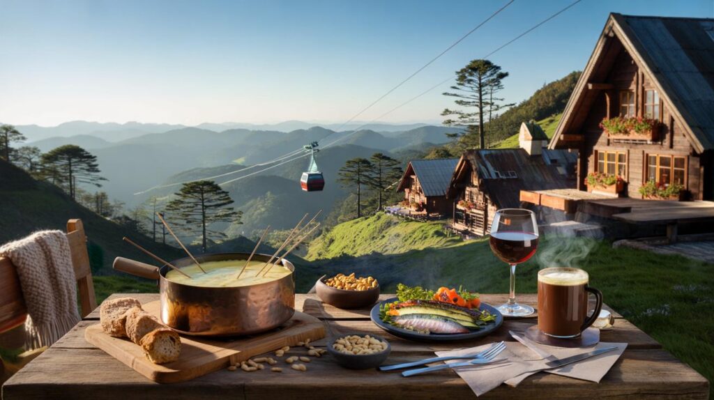 Brasileiros, prontos para 1.628 m de altitude e frio? Campos do Jordão tem fondue e trilhas