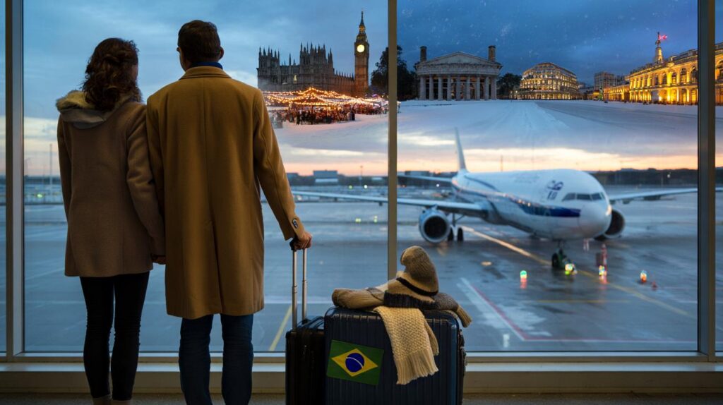 Brasileiros, prontos para o frio europeu? voos de ida e volta por R$ 3.334 em dezembro e janeiro