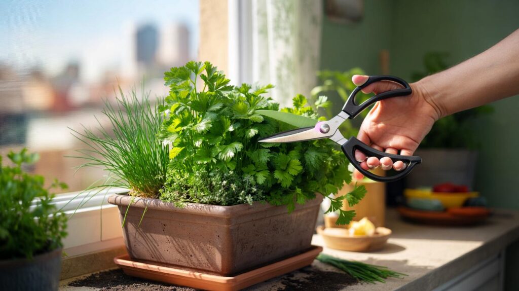 Brasileiros revelam o truque de 7 minutos: como ter salsinha na janela e folhas frescas sempre