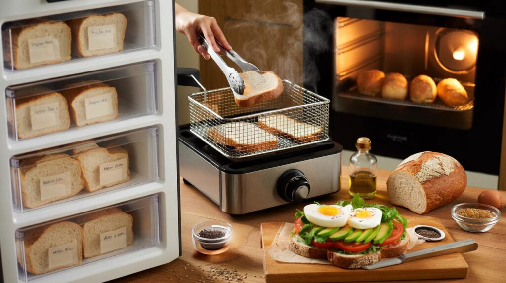 Brasileiros sem tempo: pão congelado no forno ou air fryer é seguro todo dia? 7 fatos reais