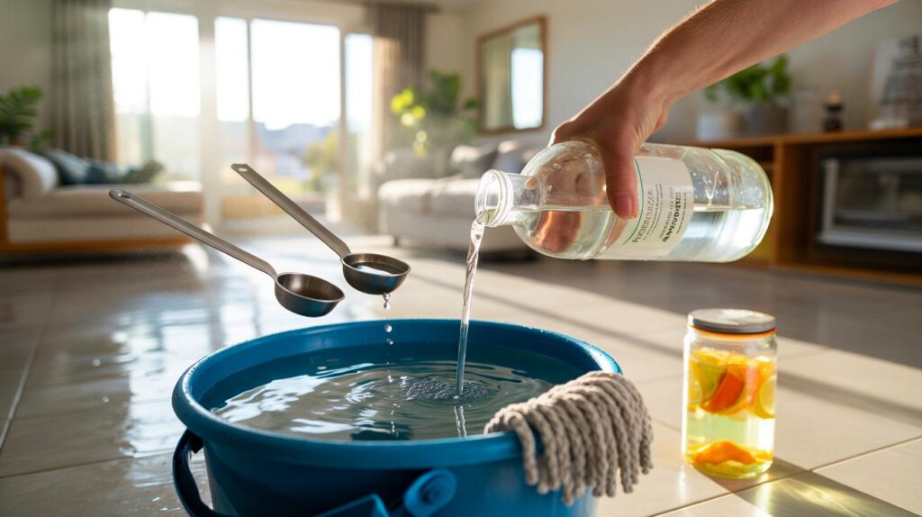 Brasileiros trocam químico por 2 gotas na água do balde : cheiro por 3 dias e poeira, funciona?