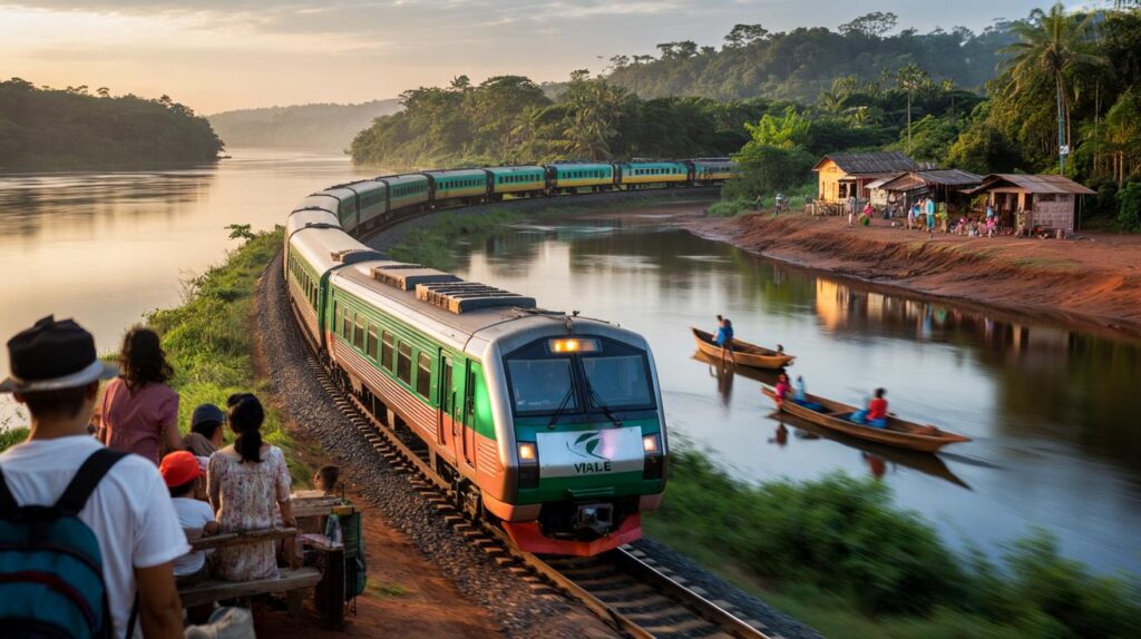 Brasileiros, vale a pena encarar 16 horas? trem da Vale leva vocês por 15 cidades em 1.000 km