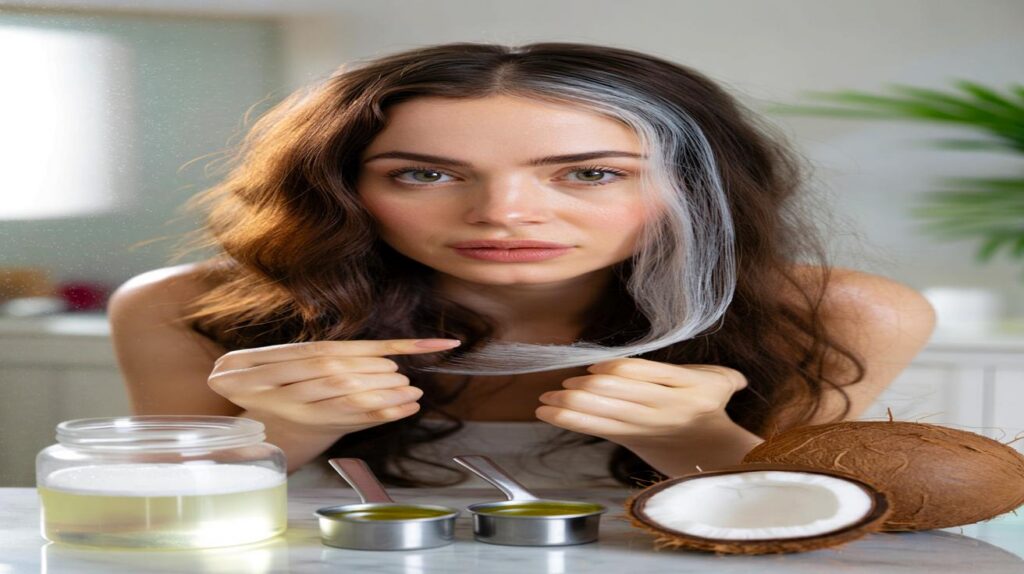 Cabelo opaco? 2 colheres de óleo de coco em 7 dias: você ganha brilho e 60% menos frizz em casa