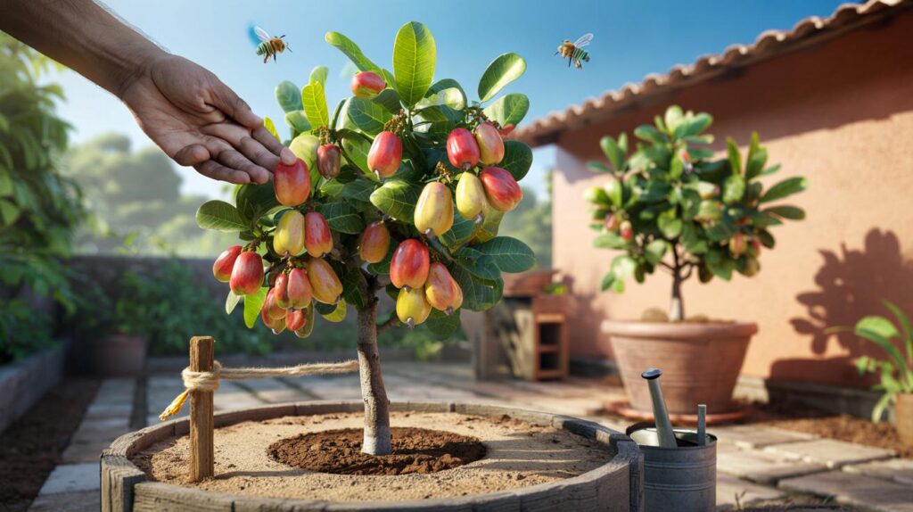 Caju no quintal: 9 erros que travam a sua colheita e como ter frutos doces em 12 a 18 meses