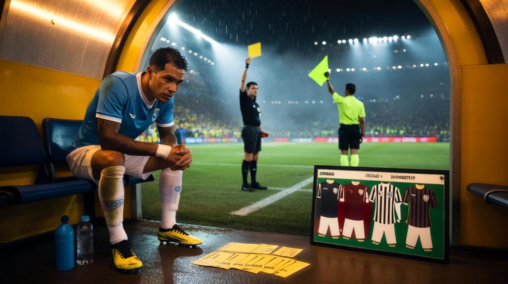 Canobbio avisa antes de Vasco x Fluminense: vocês aceitariam suspensão por 3 cartões polêmicos?