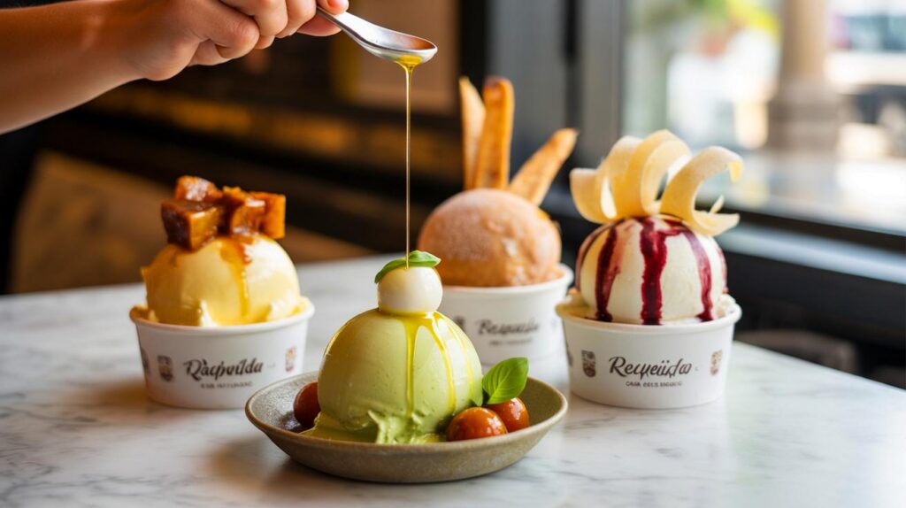 Carbonara e caprese em sorvete: você encararia? filas, 400 mil views e 4 endereços em SP hoje