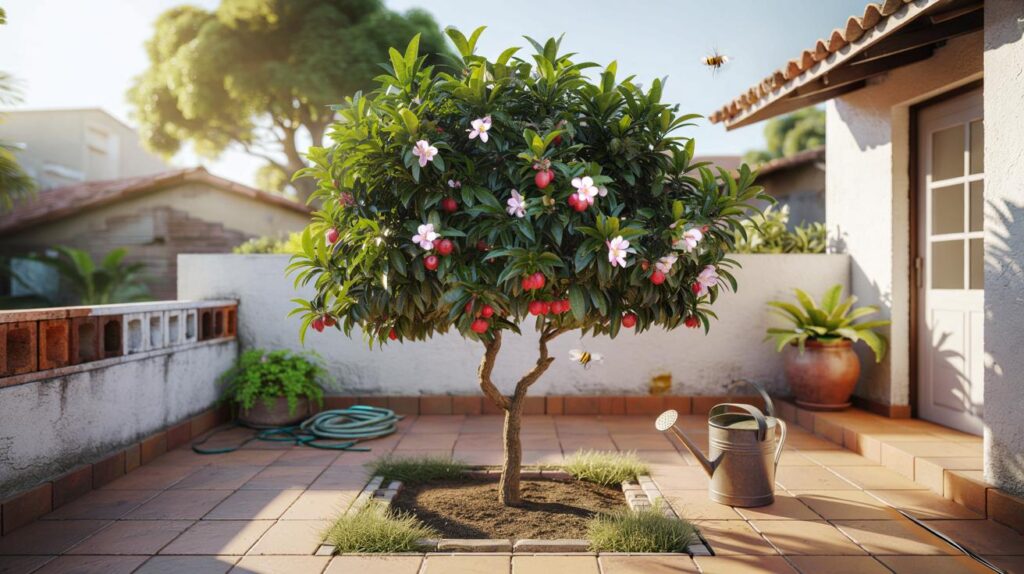 Casa pequena, piso intacto e colheita de verão : qual a árvore que você planta hoje e aguenta seca?