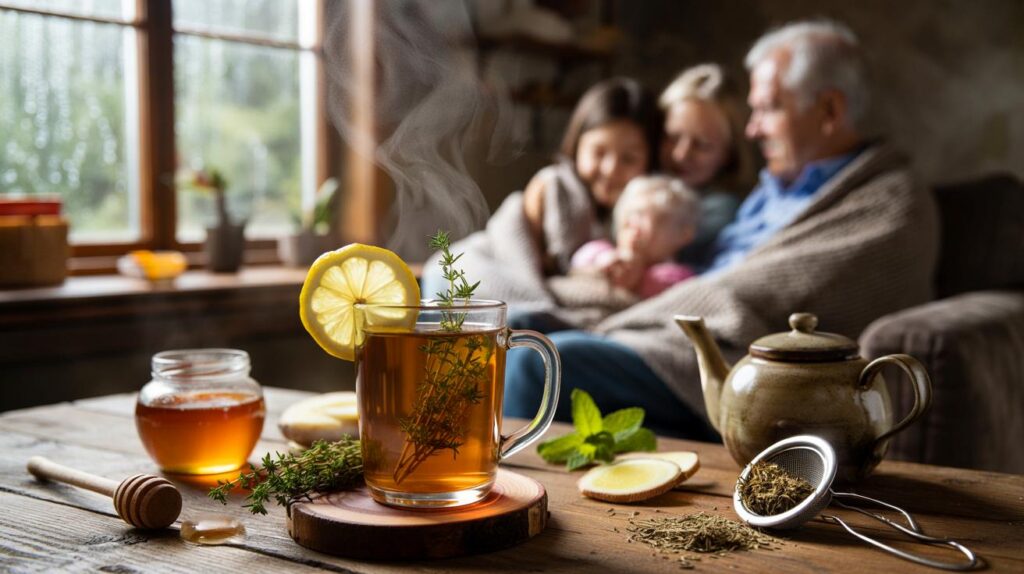 Chá de tomilho para a sua família: 3 provas e 2 receitas prontas em 7 minutos para tosse e gripe?