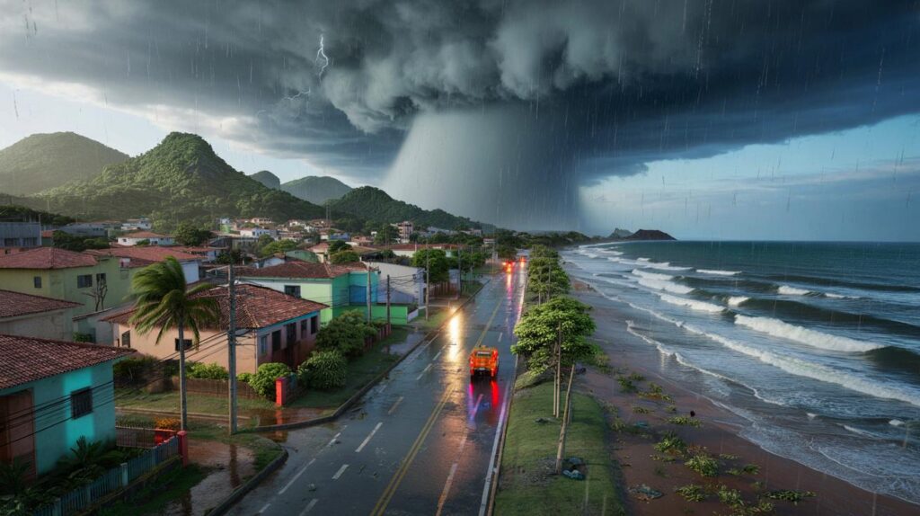 Ciclone extratropical no Sudeste: você e sua família prontos para ventos de 115 km/h e granizo?