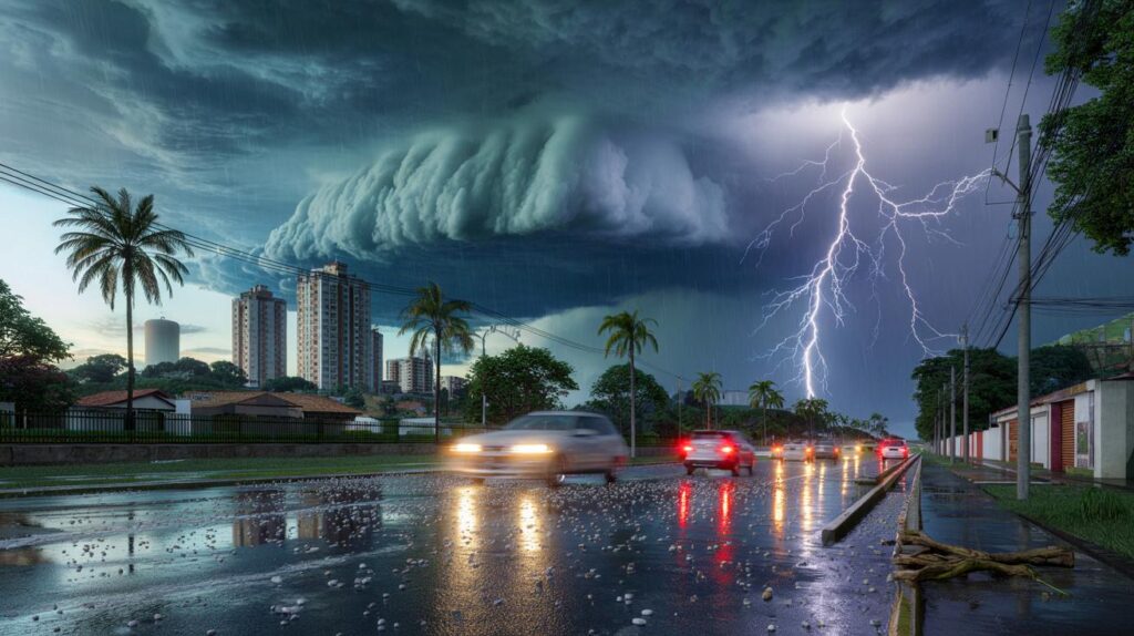 Ciclone na costa do Sudeste muda sua sexta e sábado em Campinas: ventos de 80 km/h e granizo?