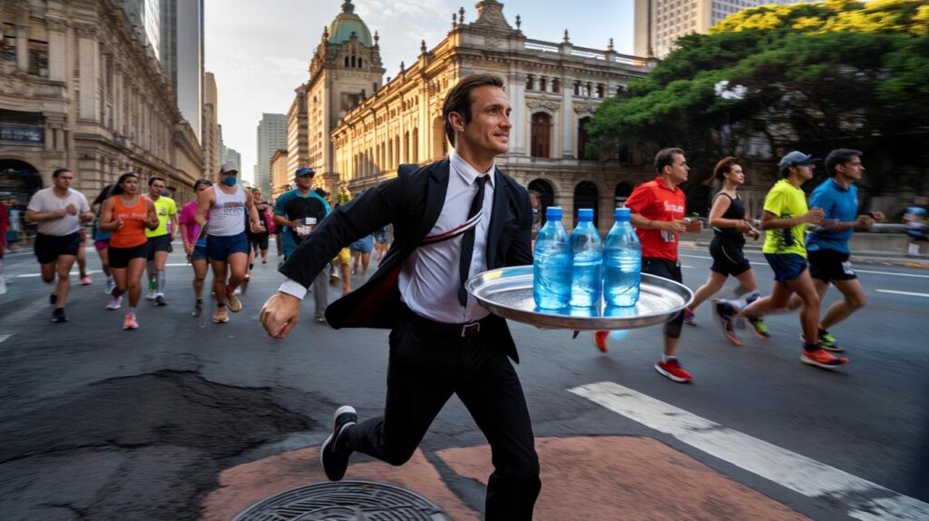 Corrida Gourmet 2025 em São Paulo por R$ 40: você topa 5 km no centro e garçons correndo no feriado?