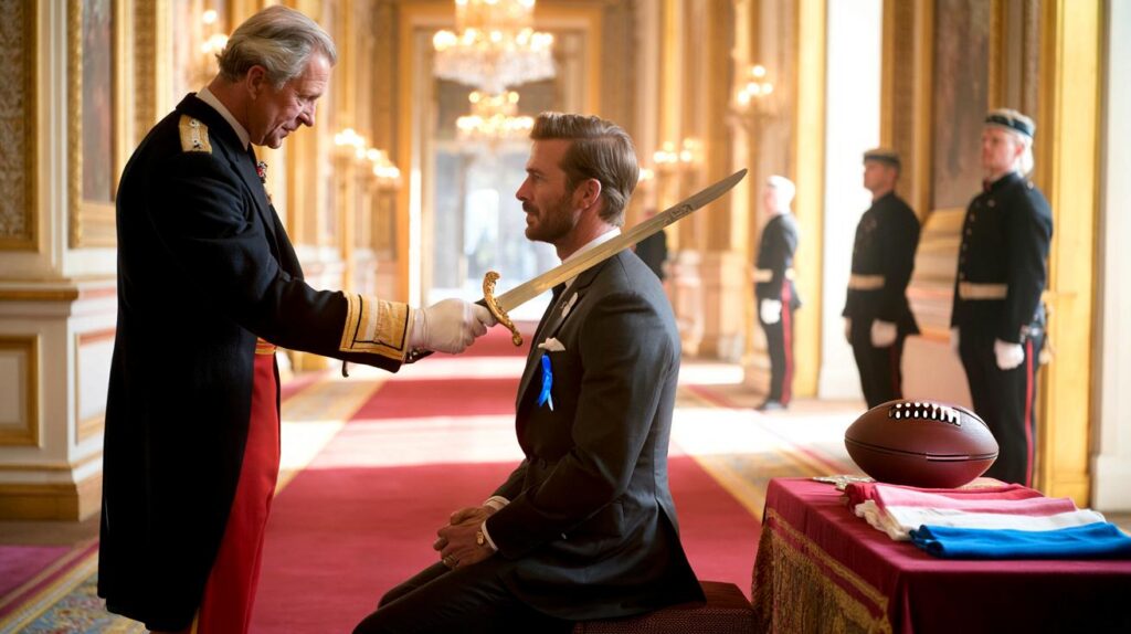David Beckham vira cavaleiro do rei Charles III: você acha justo após 13 anos de espera hoje?