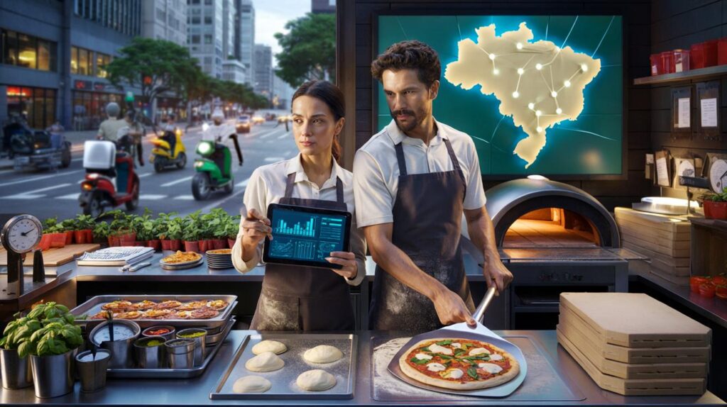 De 8 pedidos a R$ 1 milhão por ano: o casal que criou rede de pizzarias de R$ 148 milhões no Brasil