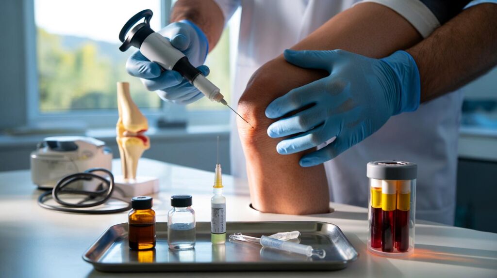 Dores nas articulações? 4 infiltrações para você: corticoide, ácido hialurônico e prazos reais