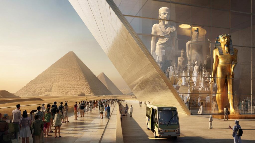 Egito inaugura mega museu com 50 mil peças: você vai encarar as filas para ver Tutancâmon?