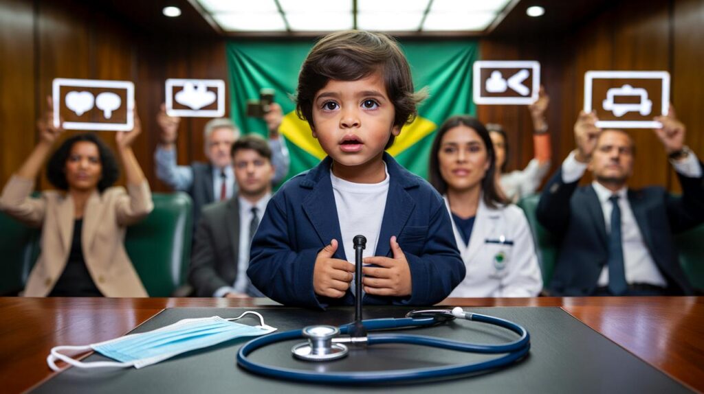 Ele tem 6 anos e falou no Senado: você confiaria em 6 milhões de views para cuidar da saúde?