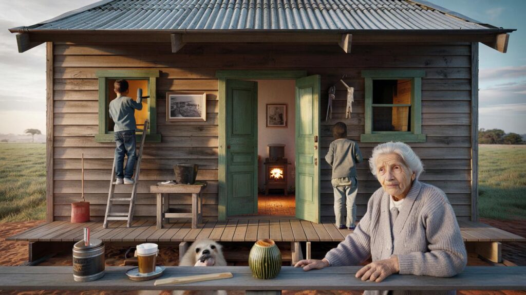 Essa casa de madeira no Paraná mantém a mesma família há quatro gerações