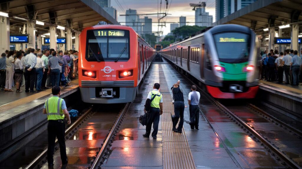 Falha na linha 11-coral da CPTM às 17h10: você ficou preso a caminho do Brás? lotação e mudanças