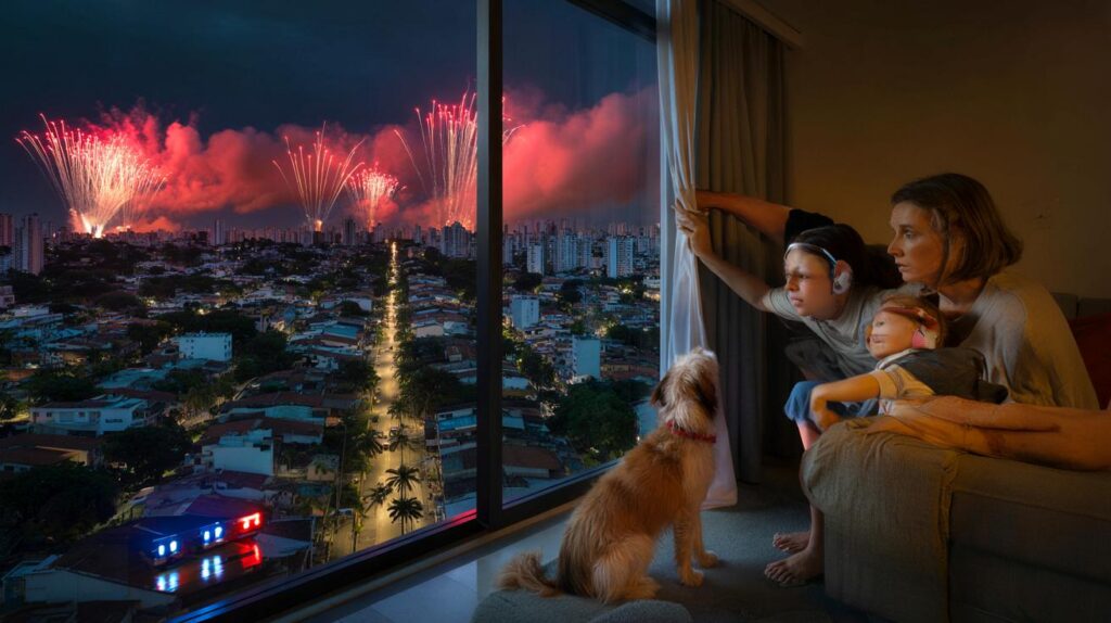 Foguetório às 22h em 5 cidades de Goiás assusta você: homenagem a mortos no RJ ou ação do CV?