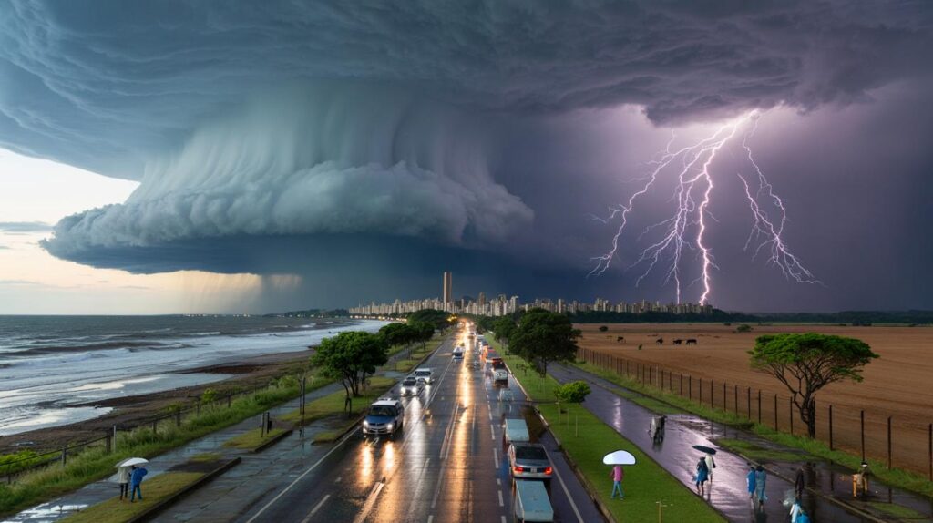 Frio e chuva em 4 estados: você está pronto para rajadas de vento e temporais entre quarta e sábado?