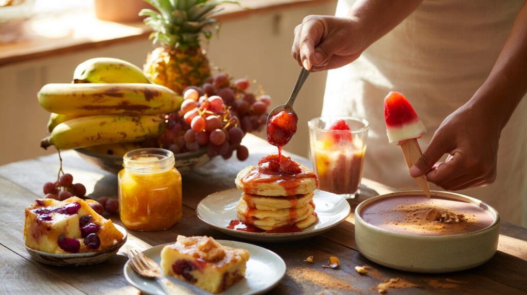 Frutas maduras esquecidas na fruteira? 9 ideias baratas para você economizar no café da manhã