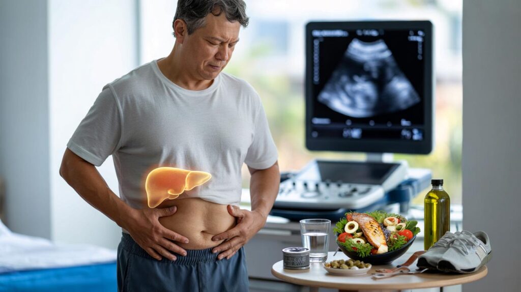 Gordura no fígado em quem não bebe: você sente cansaço e inchaço? 7 sinais e o que fazer já