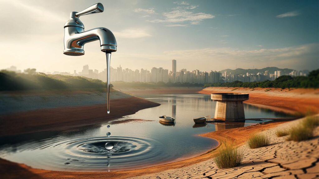 Grande SP bate recorde de retirada de água: 71,9 m³/s em 2025, e você, vai ter torneira seca?