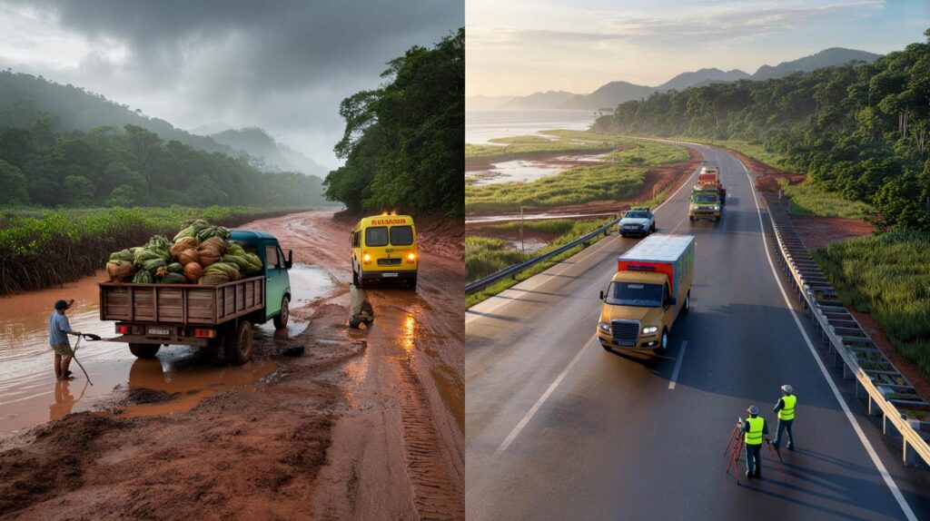 Guaraqueçaba: você aceitaria esperar mais 80 km de terra enquanto R$ 9,27 mi seguem no papel?