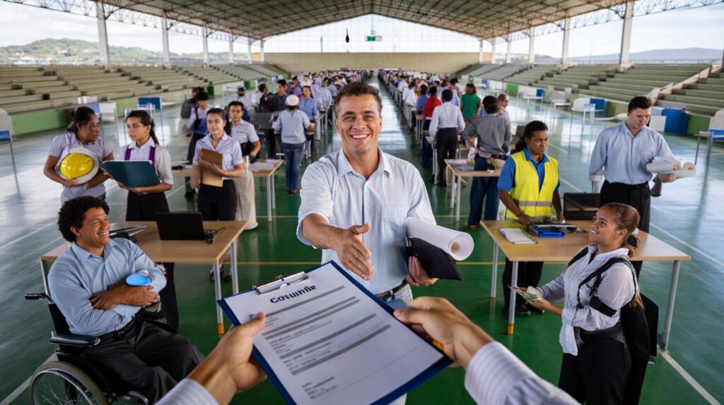 Guarujá abre 1º feirão do emprego com 1.000 vagas: você vai sair de lá contratado no sábado?