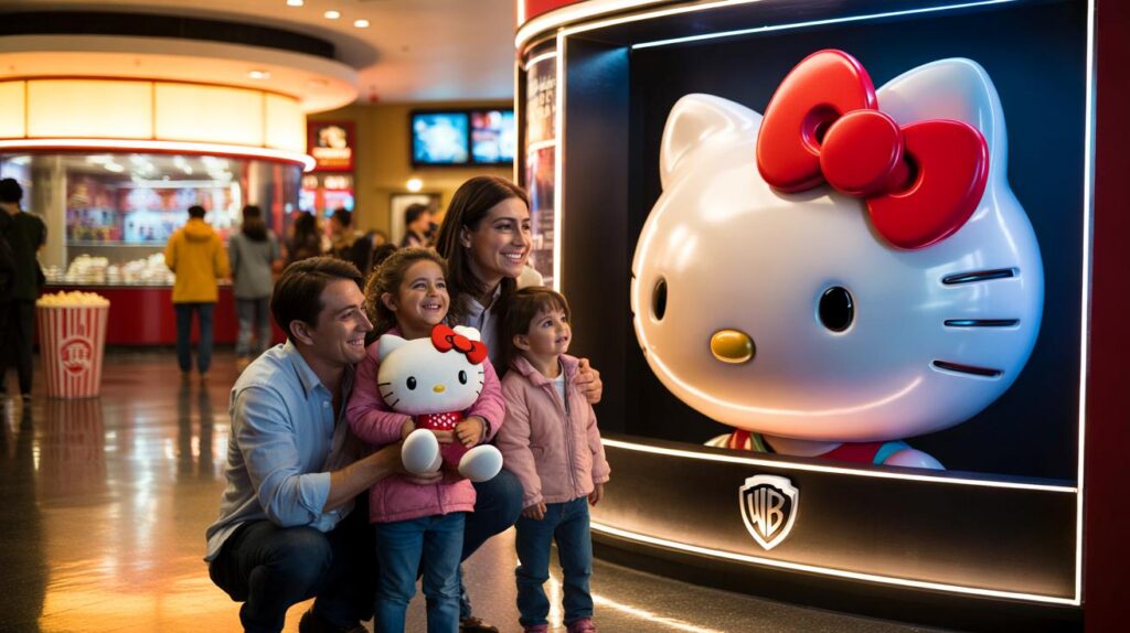 Hello Kitty no cinema em 2028: você vai levar a família no dia 21 de julho, com a Warner?