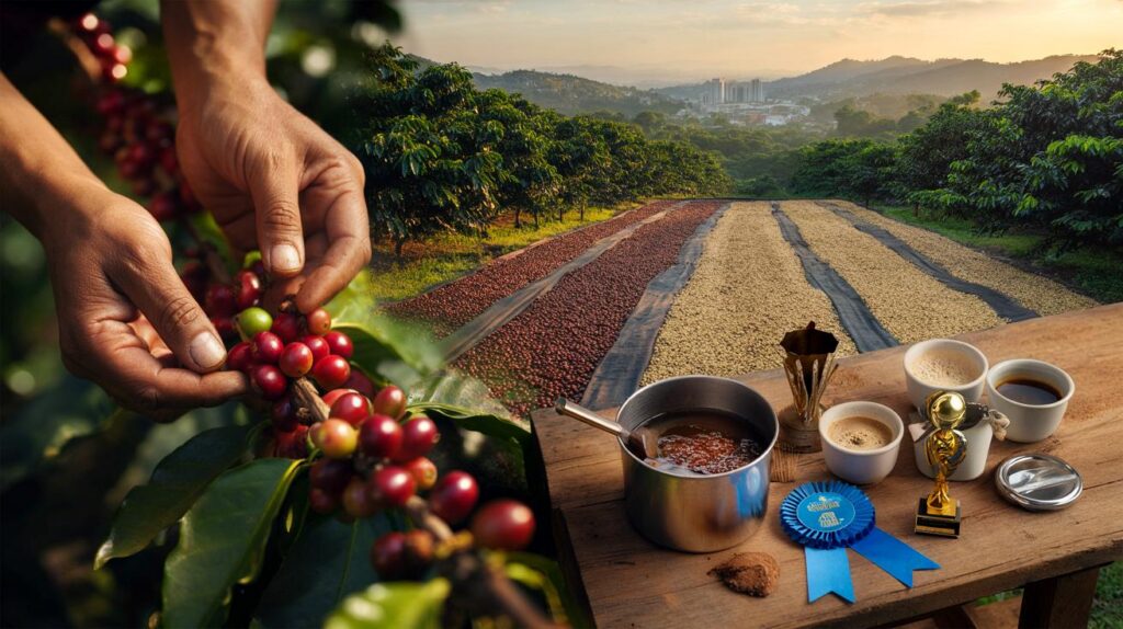 Hora do balanço da safra de café 2025: você vai pagar mais enquanto Minas leva os prêmios?