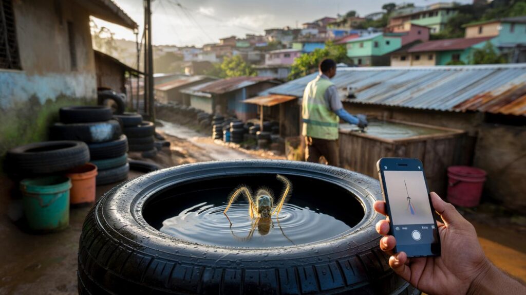 IA flagra mosquito da malária em pneu de Madagascar: 126 milhões em risco — você está seguro?