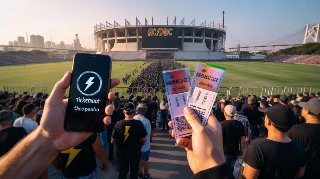 Ingressos do AC/DC no Brasil: você vai garantir 24/02/2026 ou perder a venda de 7/11 às 10h?
