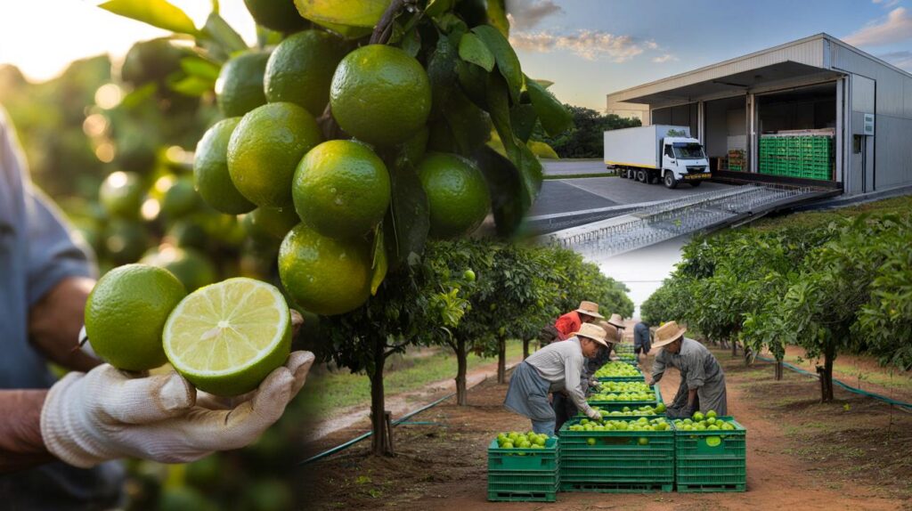 Itajobi, capital do limão no interior de SP : você sabia que 3 mil famílias colhem 80% do taiti?