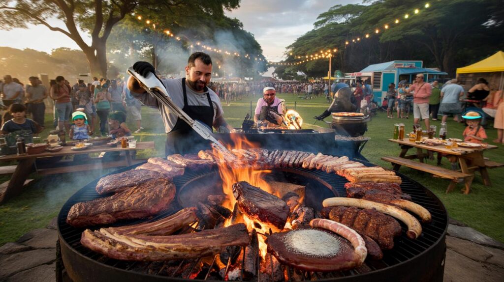 Itapevi vai ferver: você aguenta 3 dias de churrasco grátis, 12 horas, rock e cortes premium?