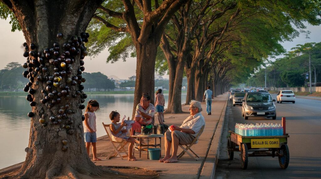 Jabuticabeiras em Bela Vista viram ponto de família: 15 pés e você colhe de graça na avenida?