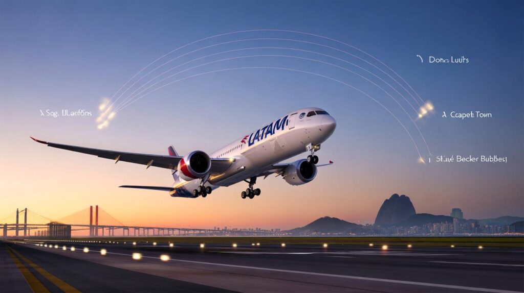 Latam mira Oriente Médio e novos destinos em Europa e África: você voaria? veja 7 mudanças para 2026