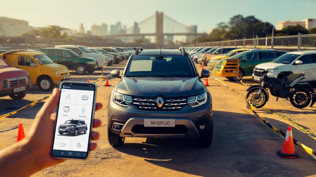 Leilão em São Paulo vira chance para você: duster por R$ 18.400, 99 reais a menos que um iPhone 17