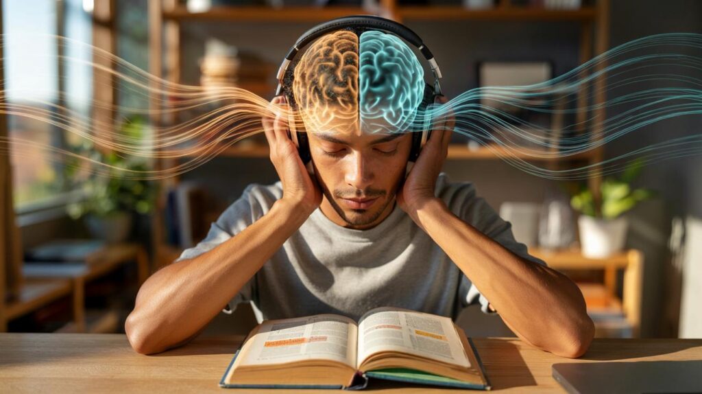 Leitura ou áudio: você aprende mais com páginas ou fones? veja o que seu cérebro faz de verdade