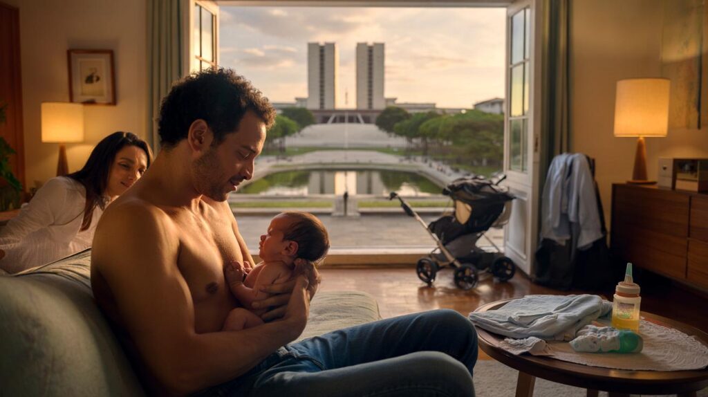 Licença-paternidade vai a 20 ou 30 dias? governo pressiona Senado e sua família pode sentir