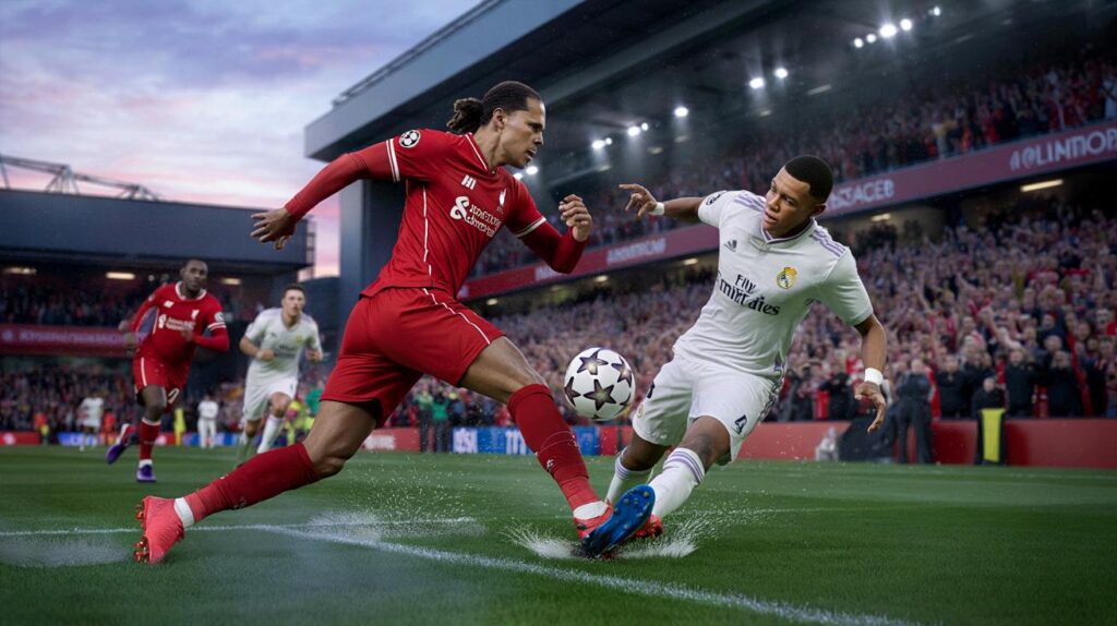 Liverpool x Real Madrid às 17h em Anfield: você vai perder SBT, TNT e HBO Max com essas escalações?