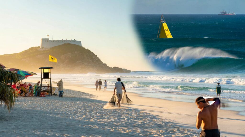 Lugar onde cidade brasileira vive com mais de 300 dias de sol ao ano e ondas de 50 metros de altura