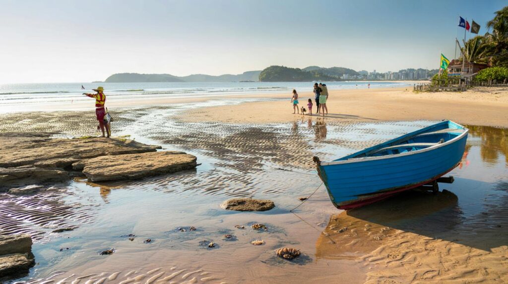 Mar recua em Santos, Praia Grande e São Vicente: você corre risco hoje? 7 cuidados para agir já
