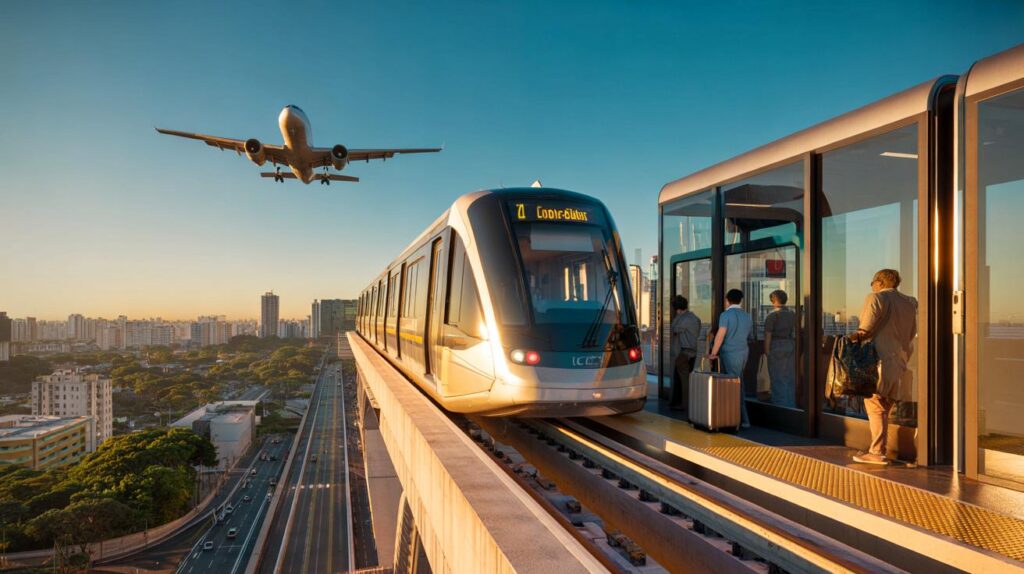 Metrô de São Paulo ganha 6º trem na linha 17-ouro: você vai chegar a Congonhas 20 min mais rápido?
