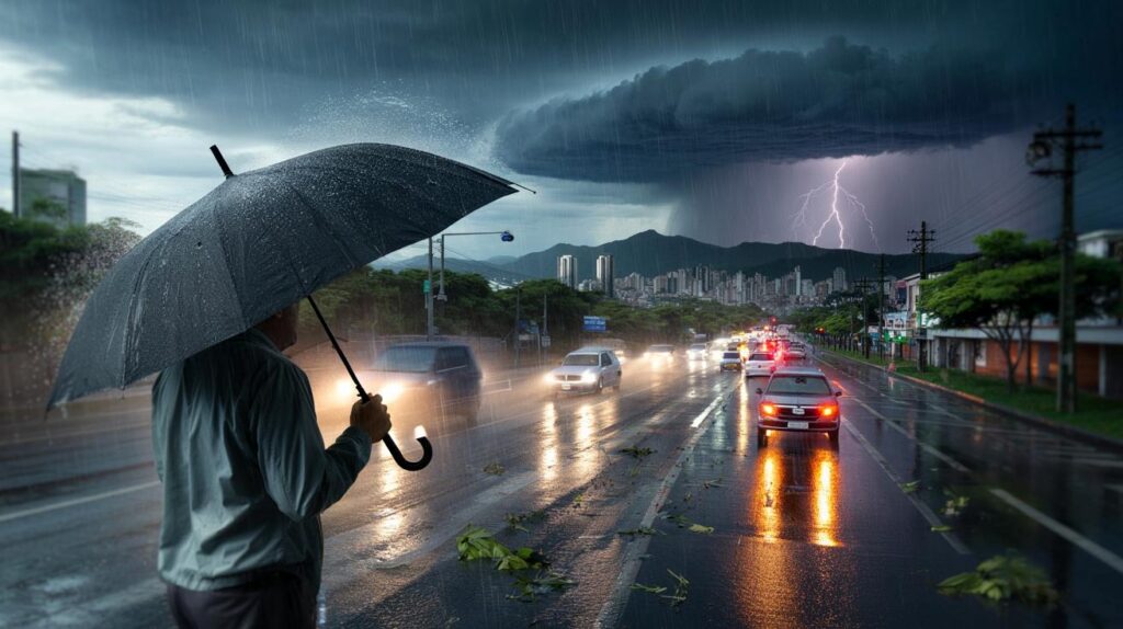 Minas sob nuvens: ciclone traz chuvas, rajadas de 100 km/h e até 27ºC; você vai se proteger?