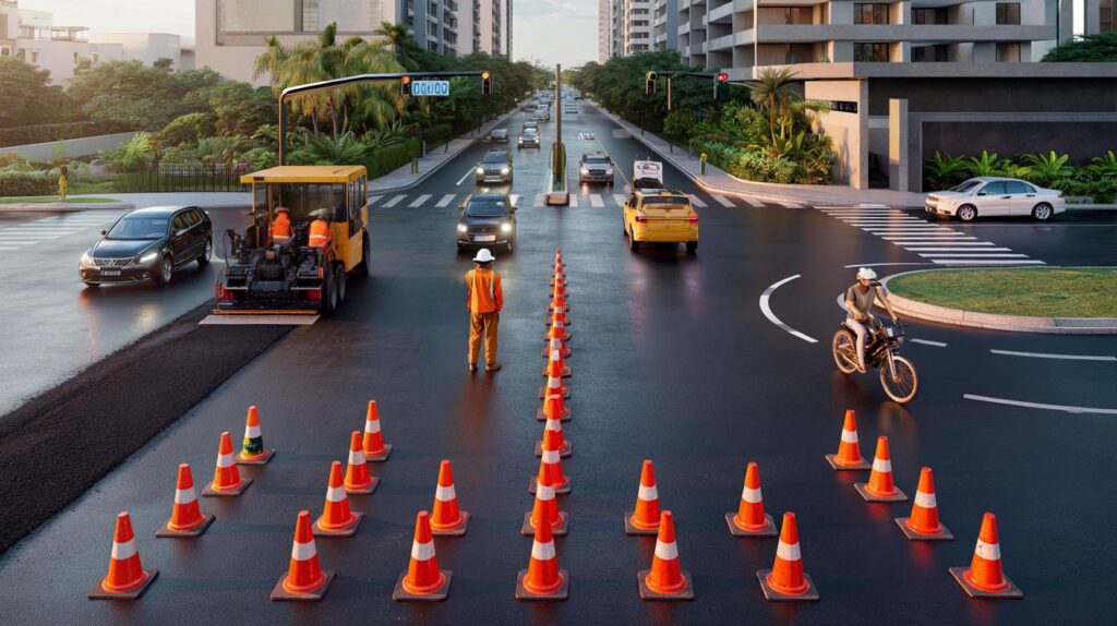 Moradores de Aracaju, atenção: obras na zona sul mudam rotas por 7 a 10 dias e instalam 21 cones